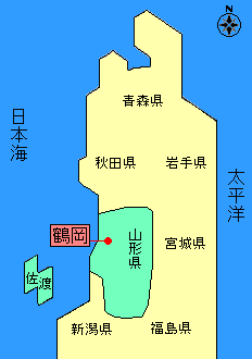 東北地方マップ